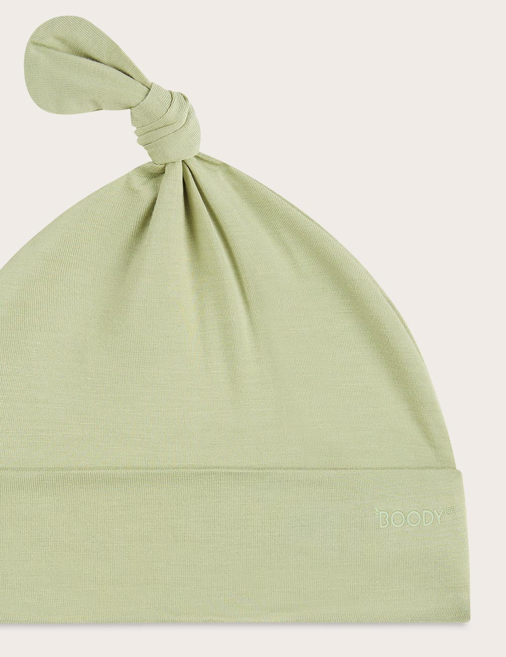 Baby Knotted Beanie - Sage - Image 3