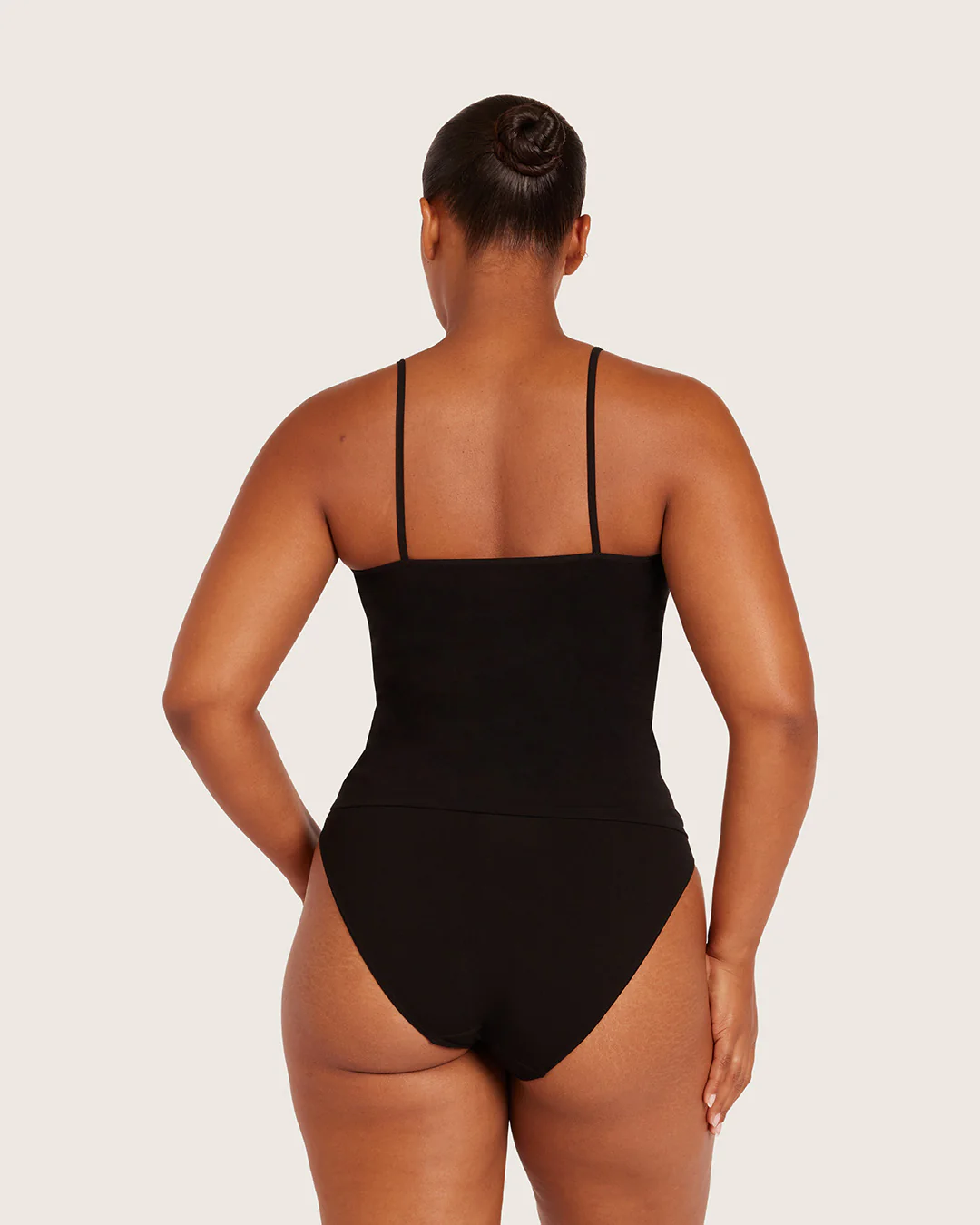 Base Layer Cami Top - Black - Image 6