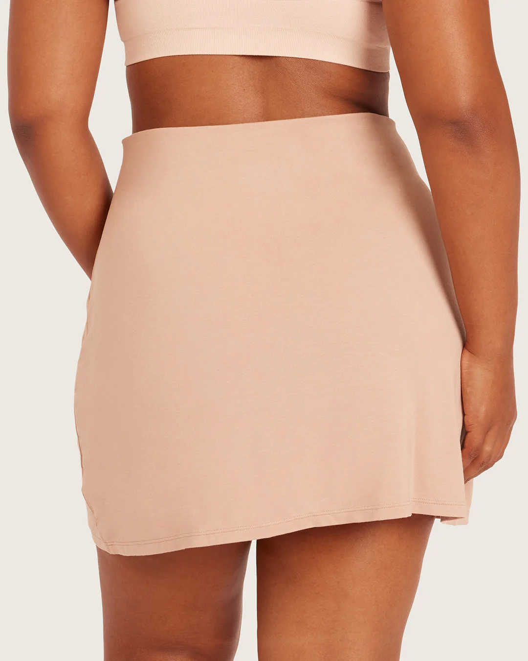Base Layer Everyday Slip Skirt - Almond - Image 9