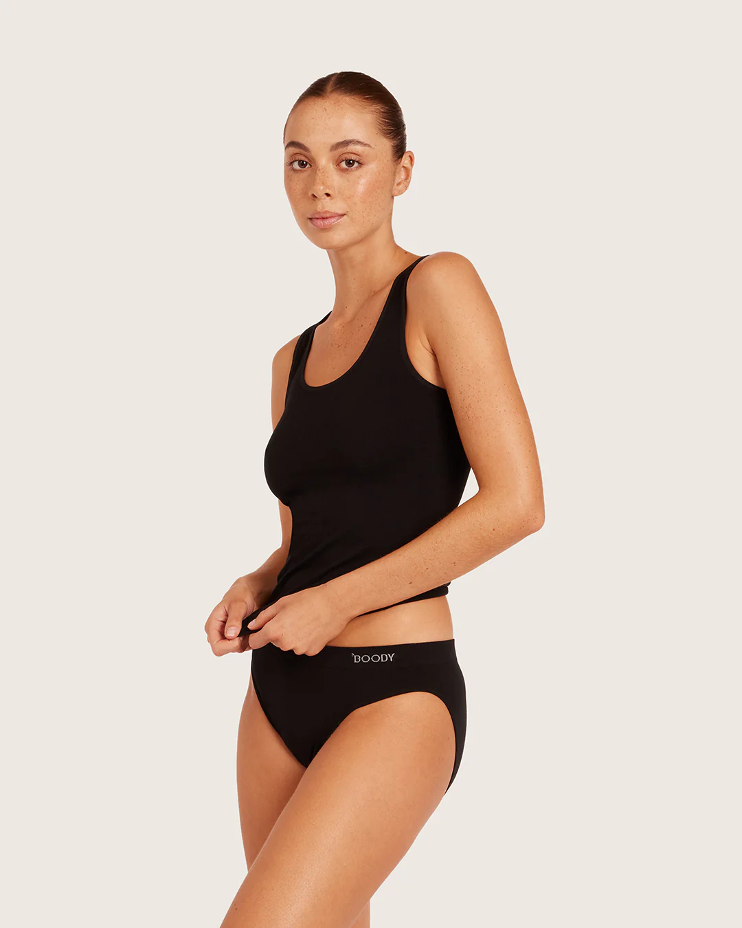 Base Layer Tank Top - Black - Image 3