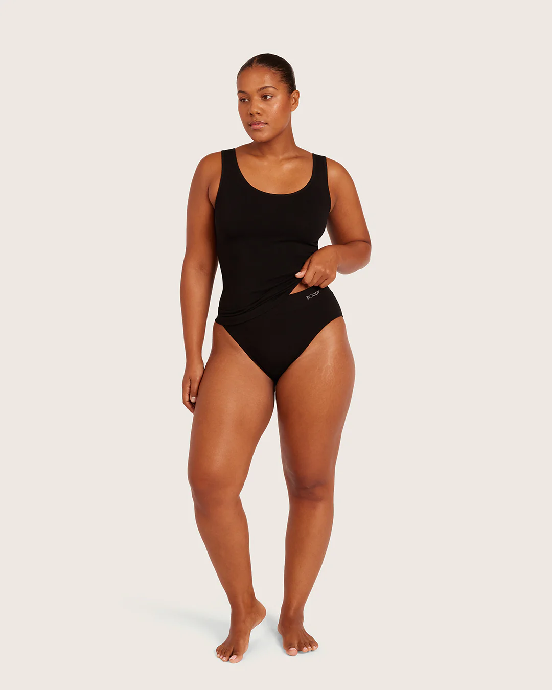 Base Layer Tank Top - Black - Image 9