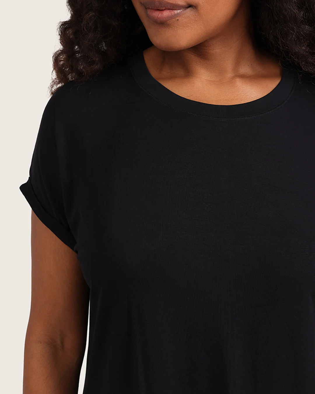 Downtime Lounge Top - Black - Image 10