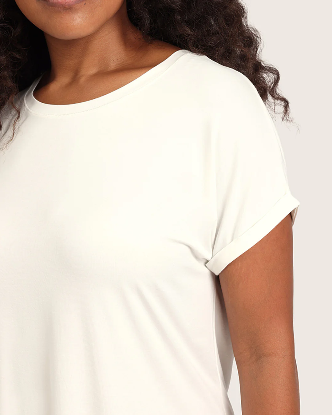 Downtime Lounge Top - Natural White - Image 9