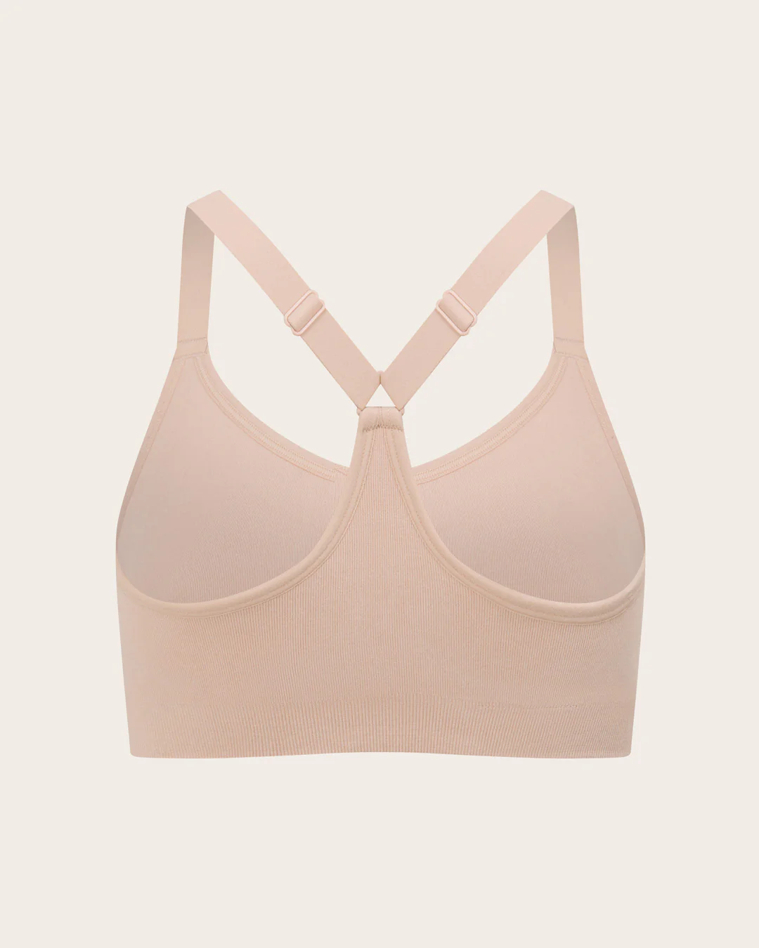 Full Bust Wireless Racerback Bra - Shell - Image 13