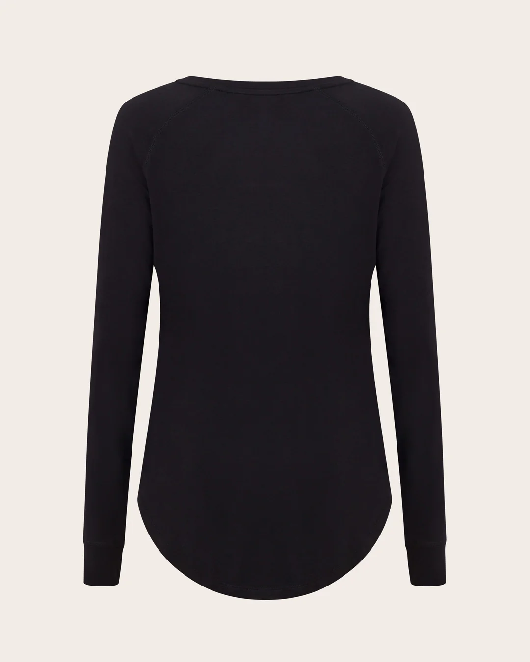Goodnight Raglan Sleep Top - Black - Image 25