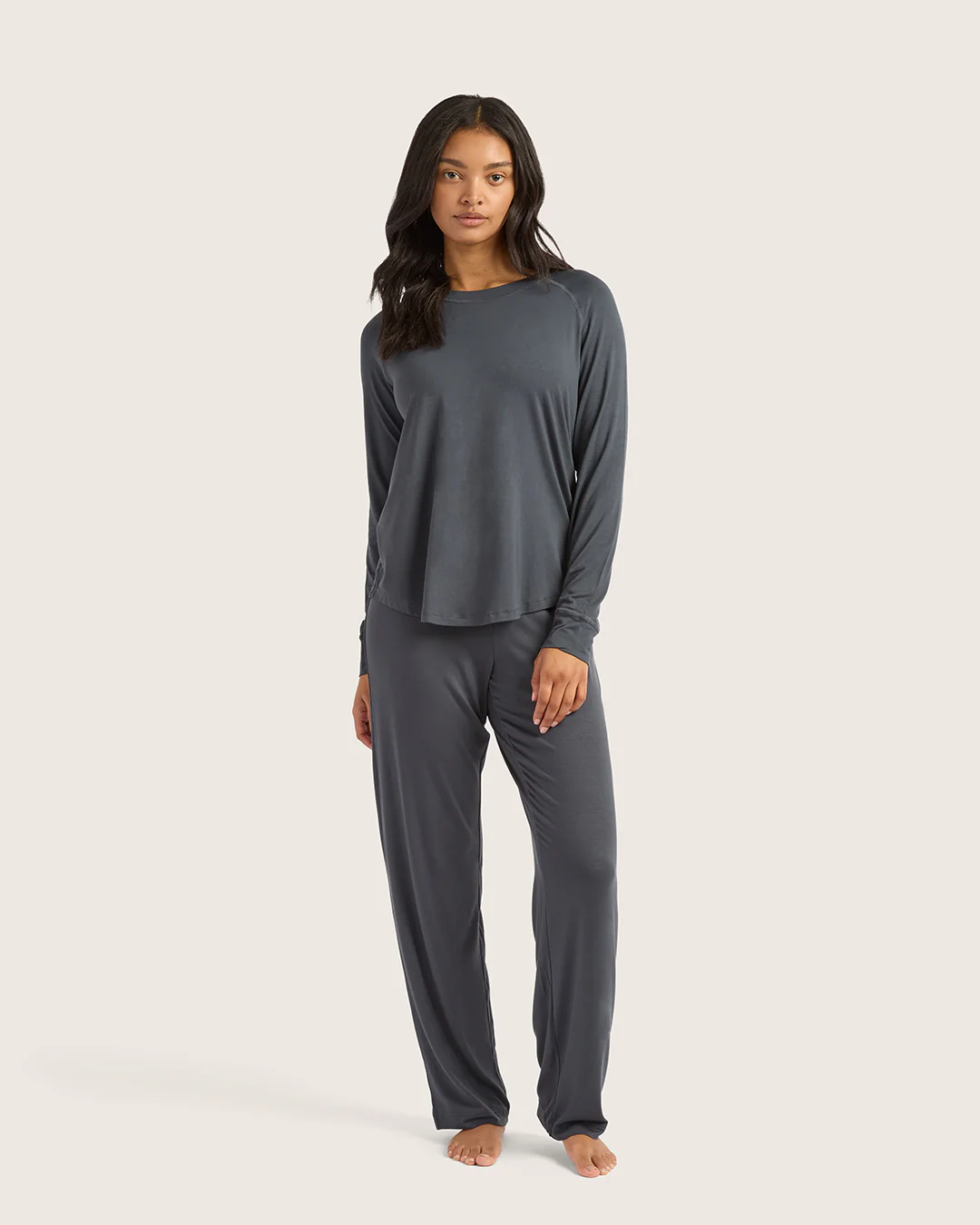 Goodnight Raglan Sleep Top - Storm - Image 12