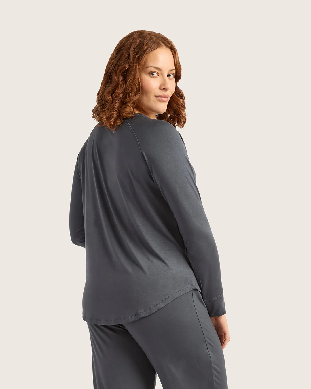 Goodnight Raglan Sleep Top - Storm - Image 3