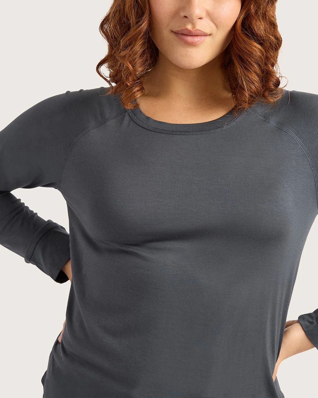 Goodnight Raglan Sleep Top - Storm - Image 5