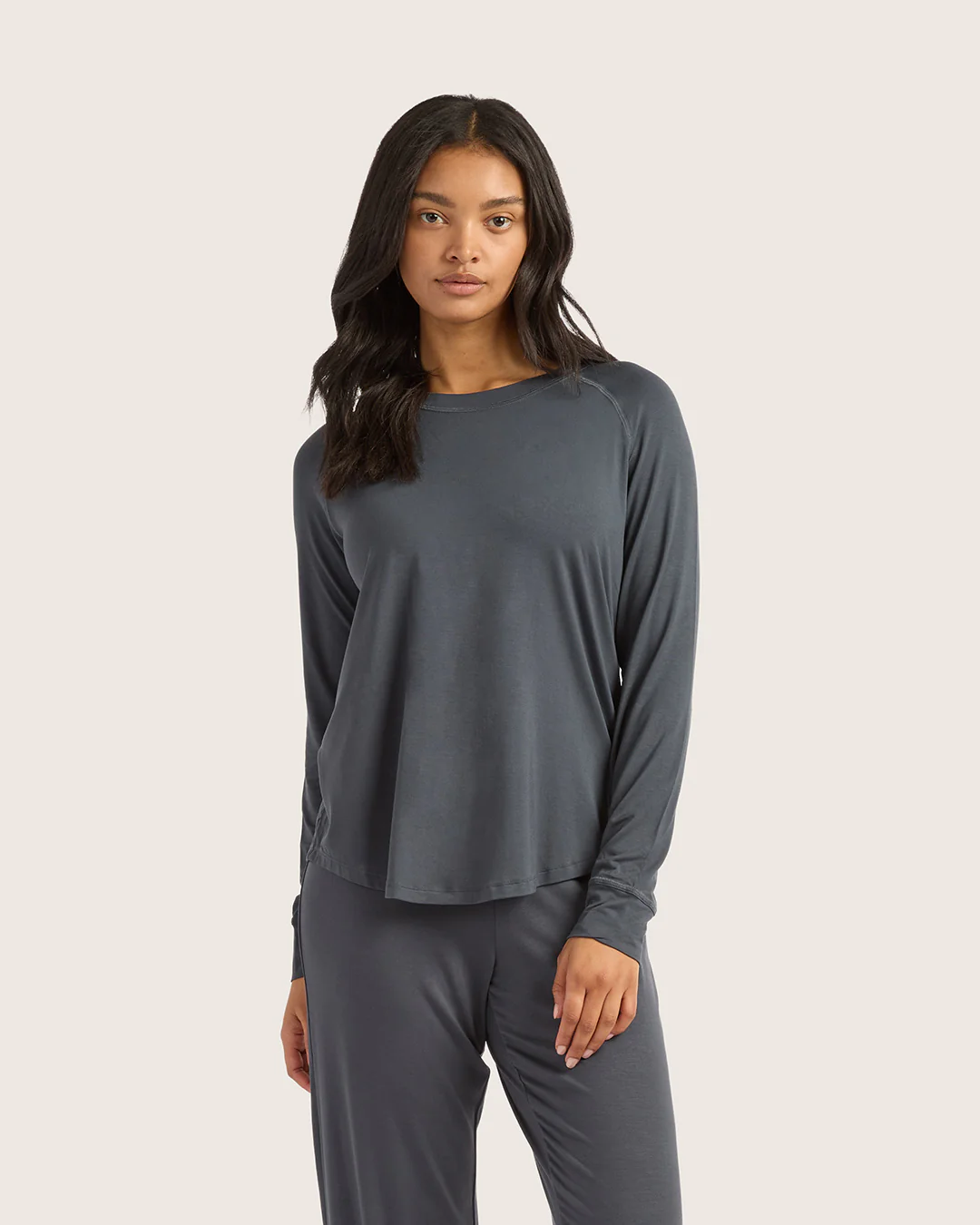 Goodnight Raglan Sleep Top - Storm - Image 7
