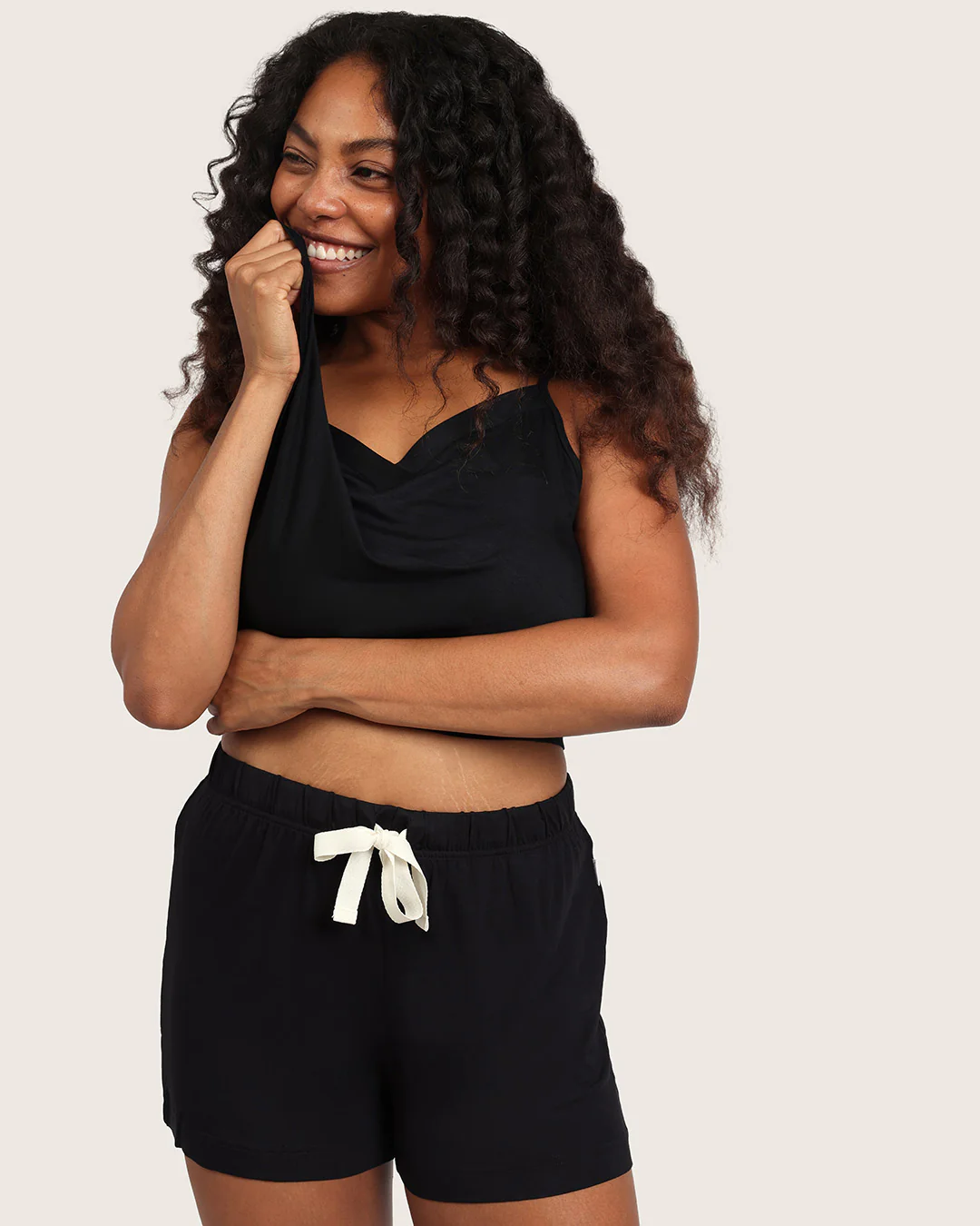 Goodnight Sleep Shorts - Black - Image 12