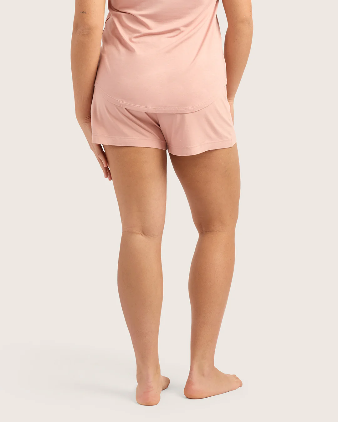 Goodnight Sleep Shorts - Dusty Pink - Image 10