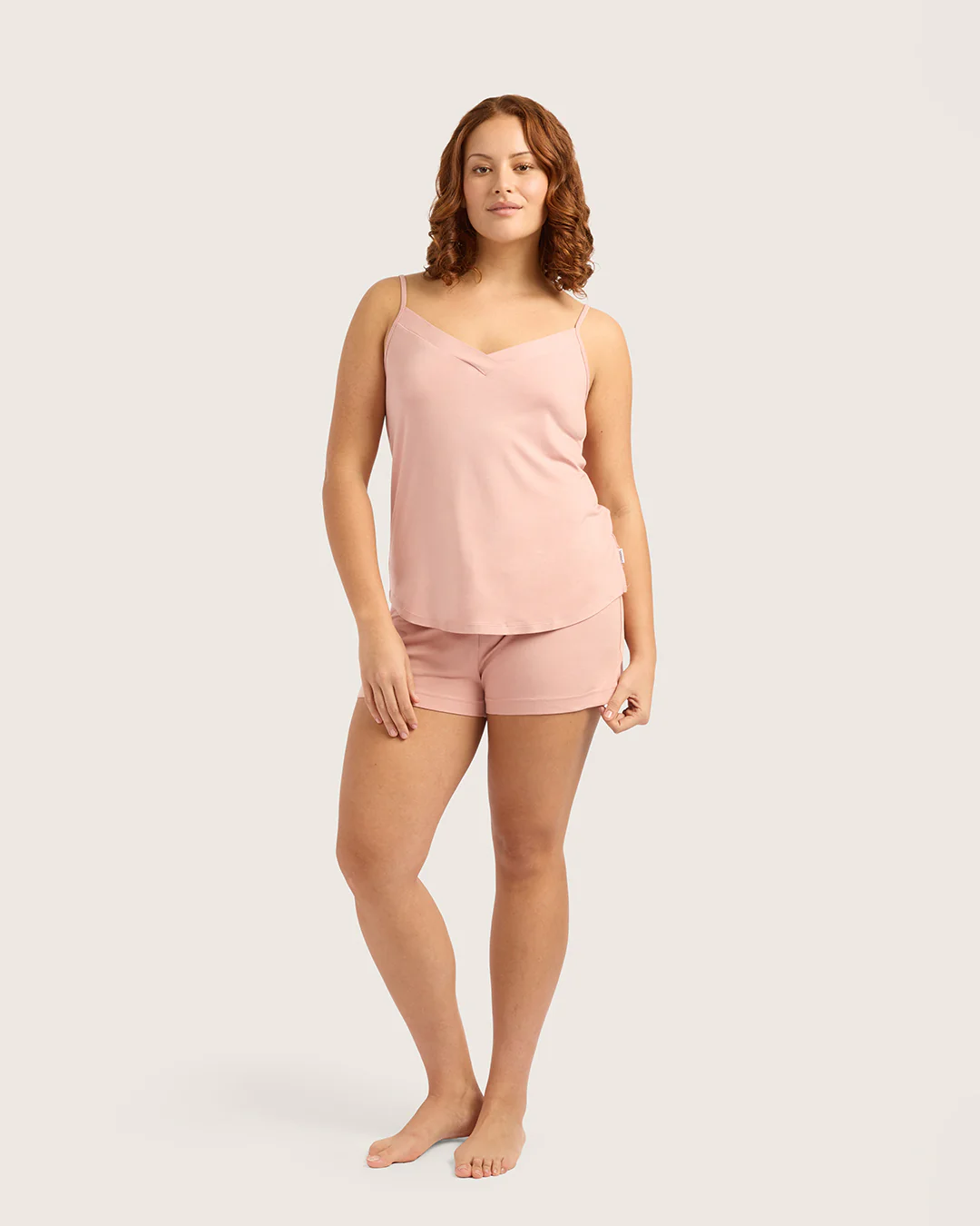 Goodnight Sleep Shorts - Dusty Pink - Image 8
