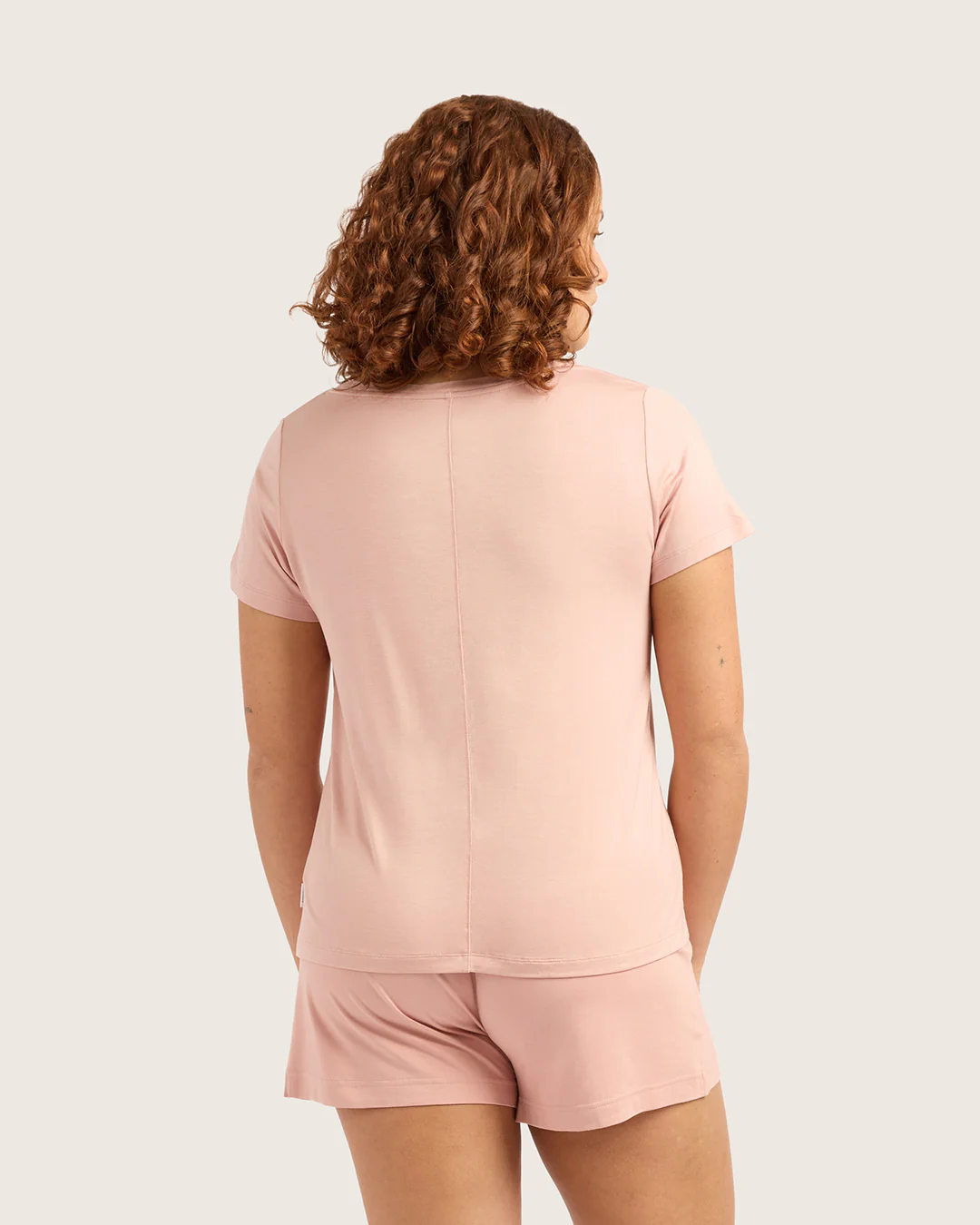 Goodnight Sleep Tee - Dusty Pink - Image 10