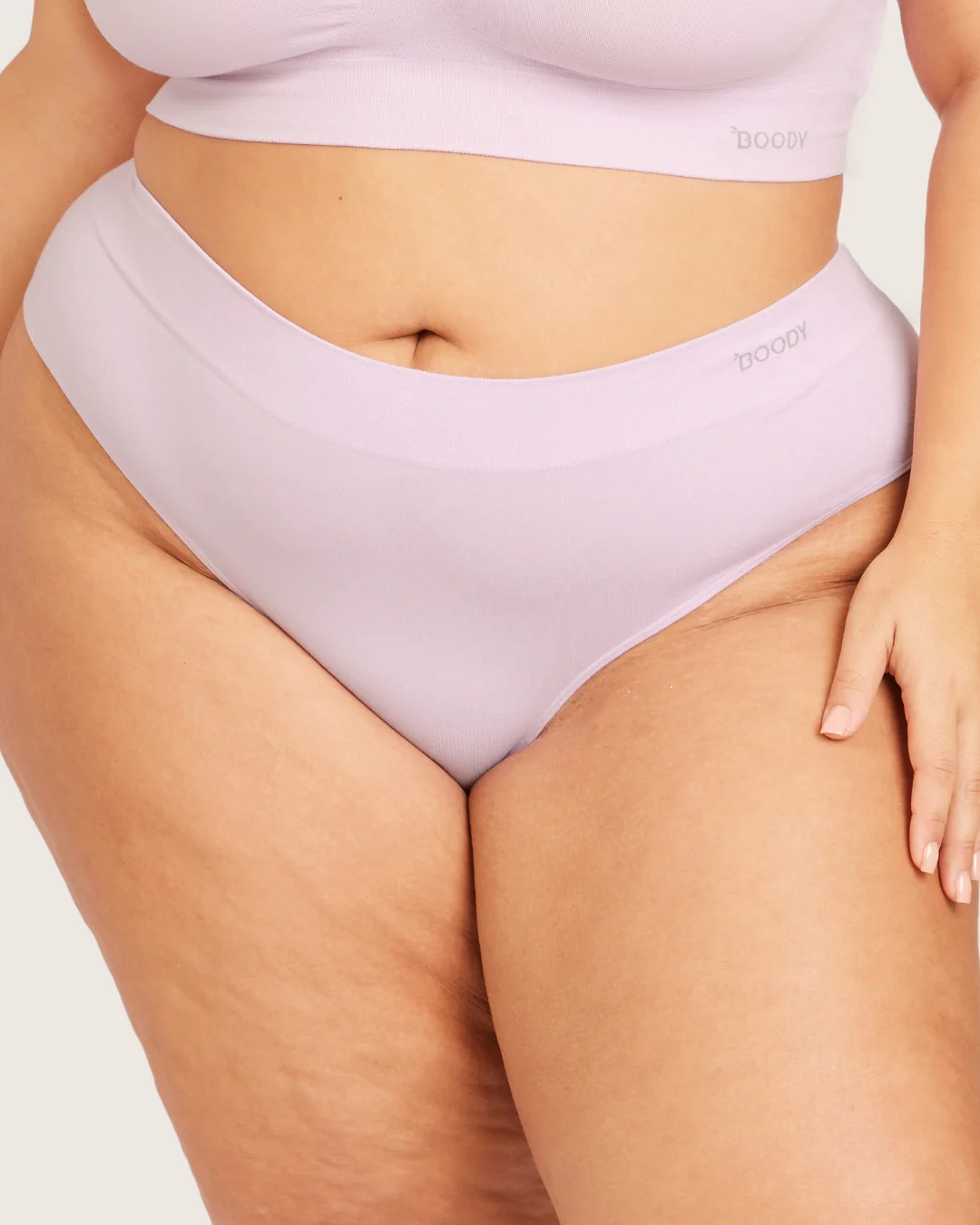 High Waist G-String - Orchid - Image 13