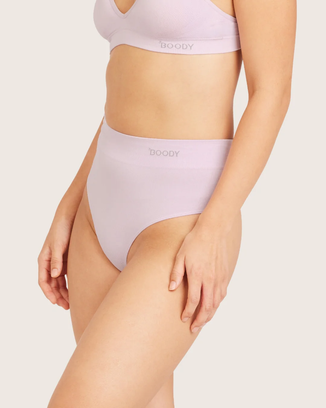 High Waist G-String - Orchid - Image 3