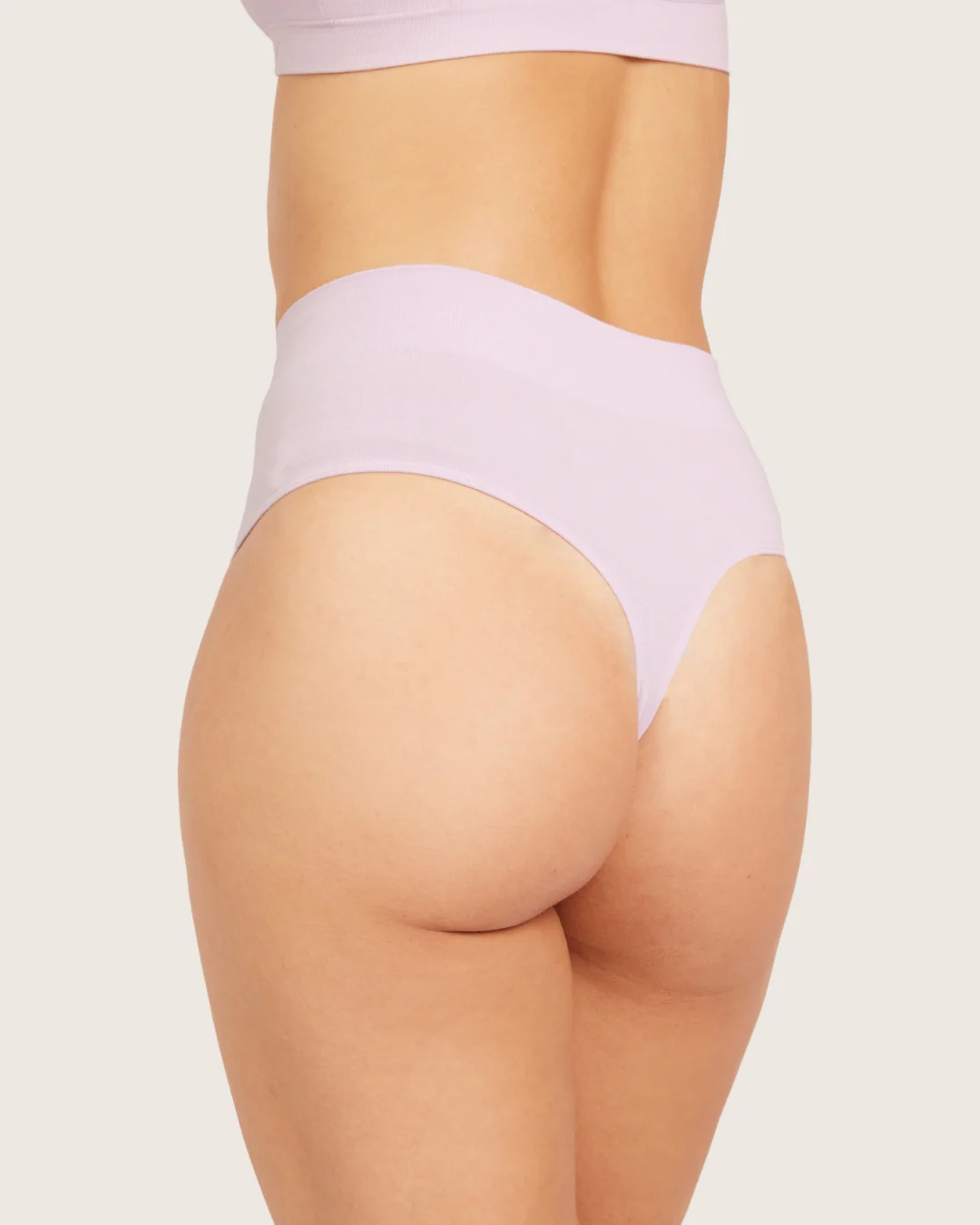 High Waist G-String - Orchid - Image 4