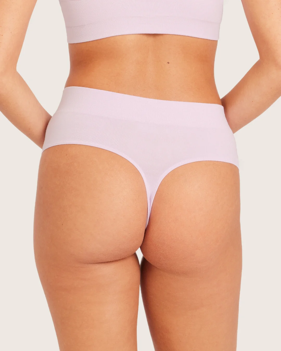 High Waist G-String - Orchid - Image 8