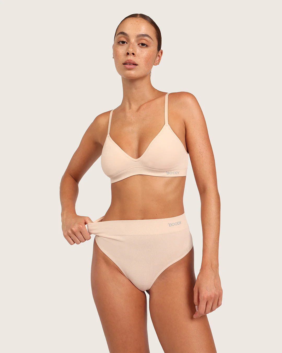 High Waist G-String - Shell - Image 5