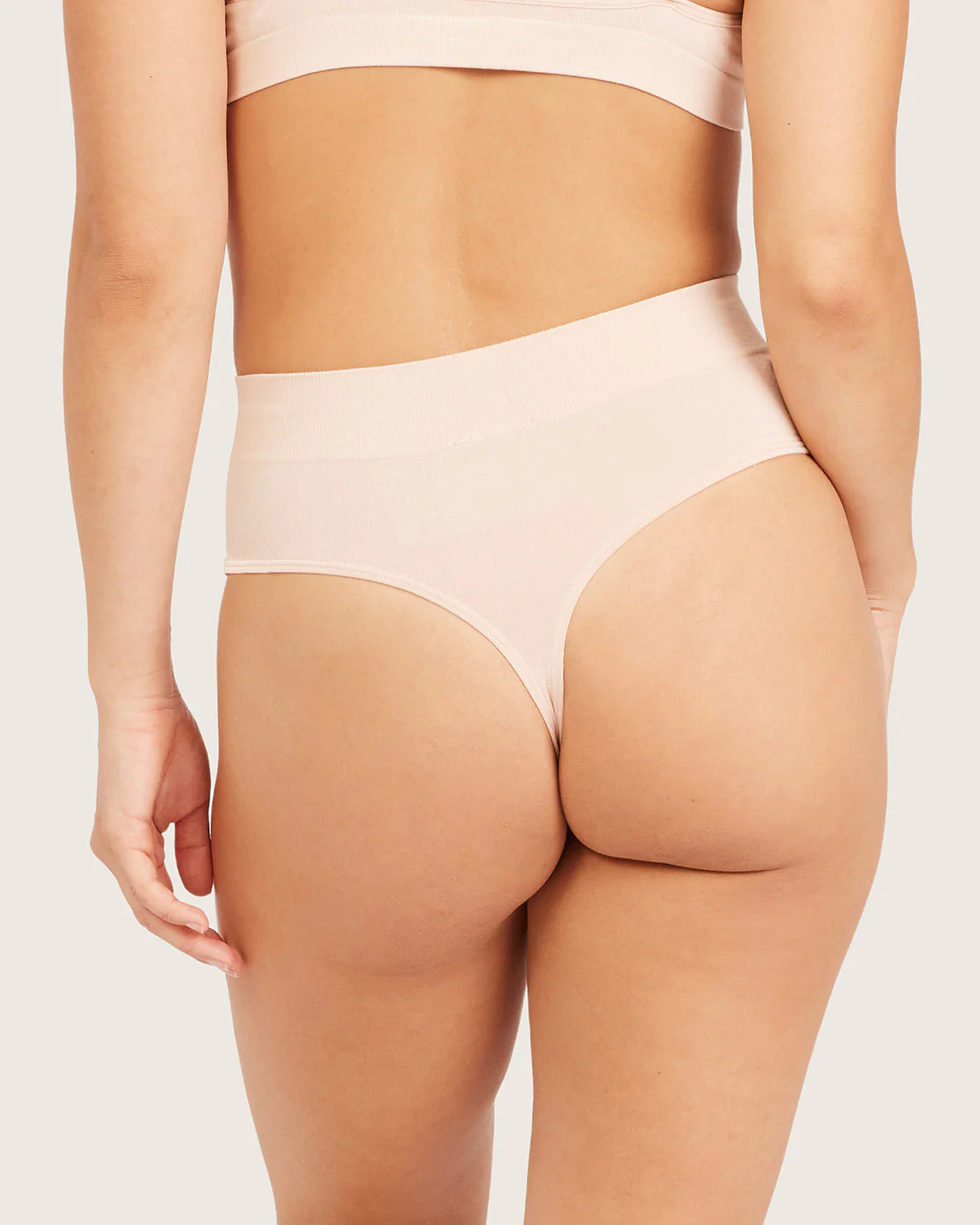 High Waist G-String - Shell - Image 7
