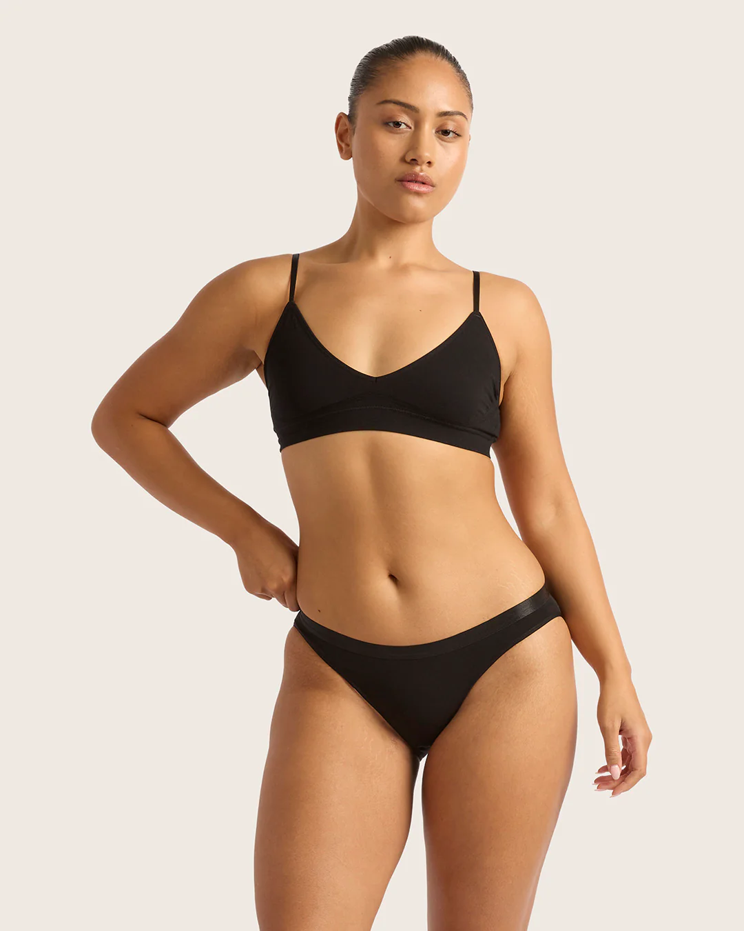 LYOLYTE Hipster Bikini - Black - Image 11