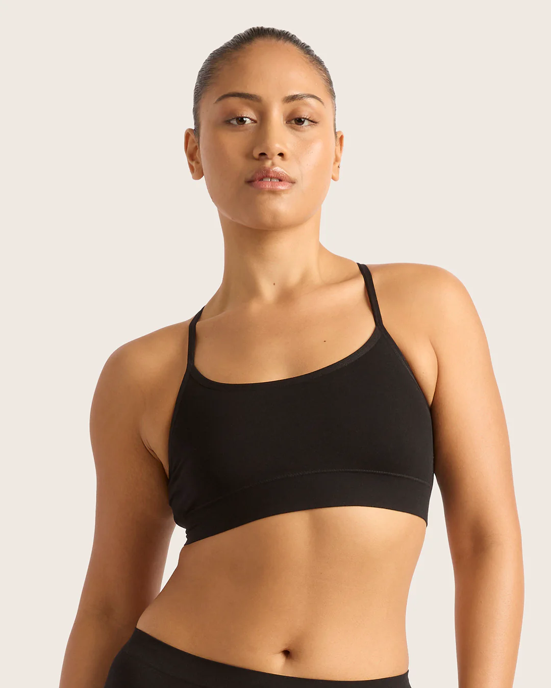 LYOLYTE Racerback Bralette - Black - Image 6