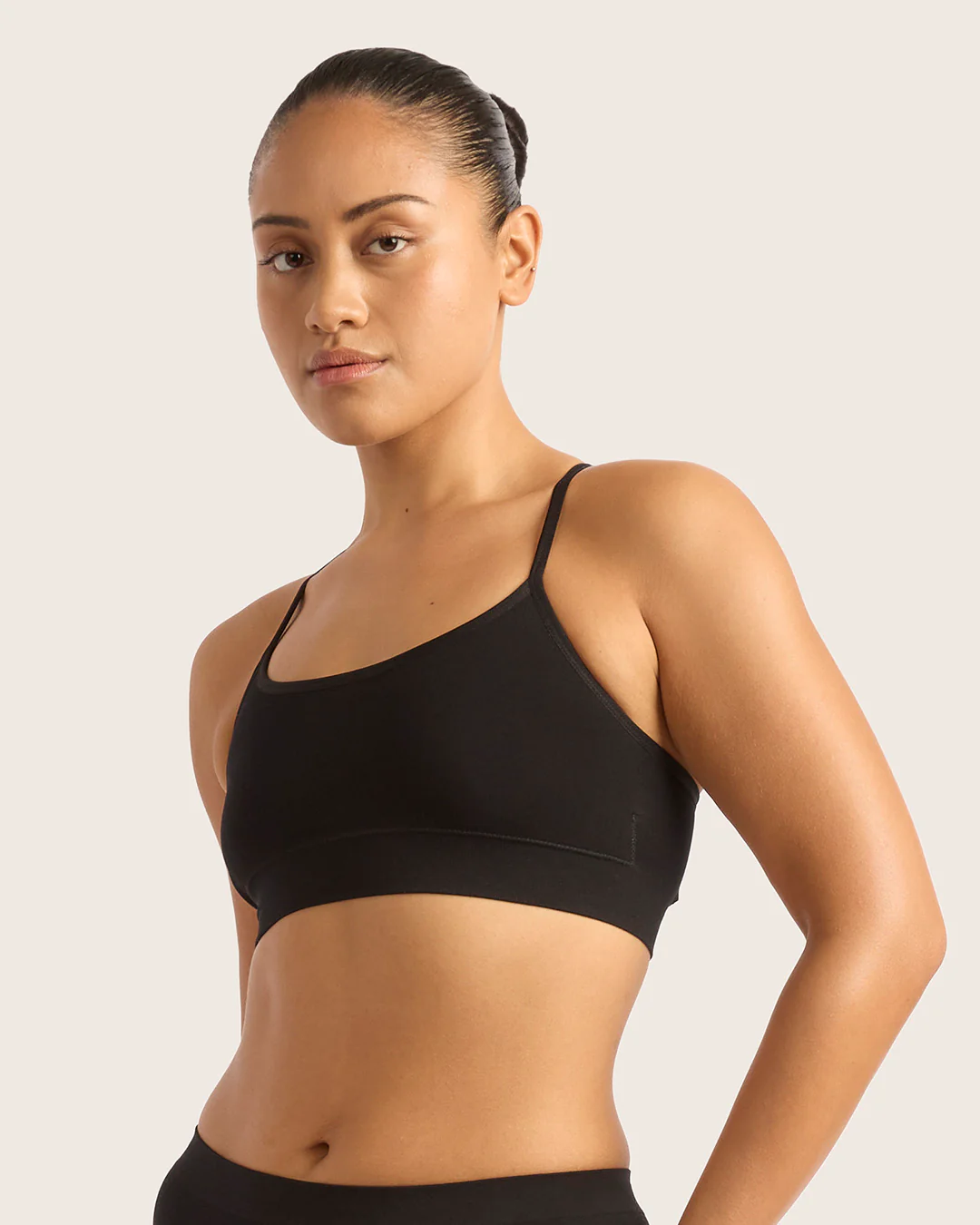 LYOLYTE Racerback Bralette - Black - Image 8