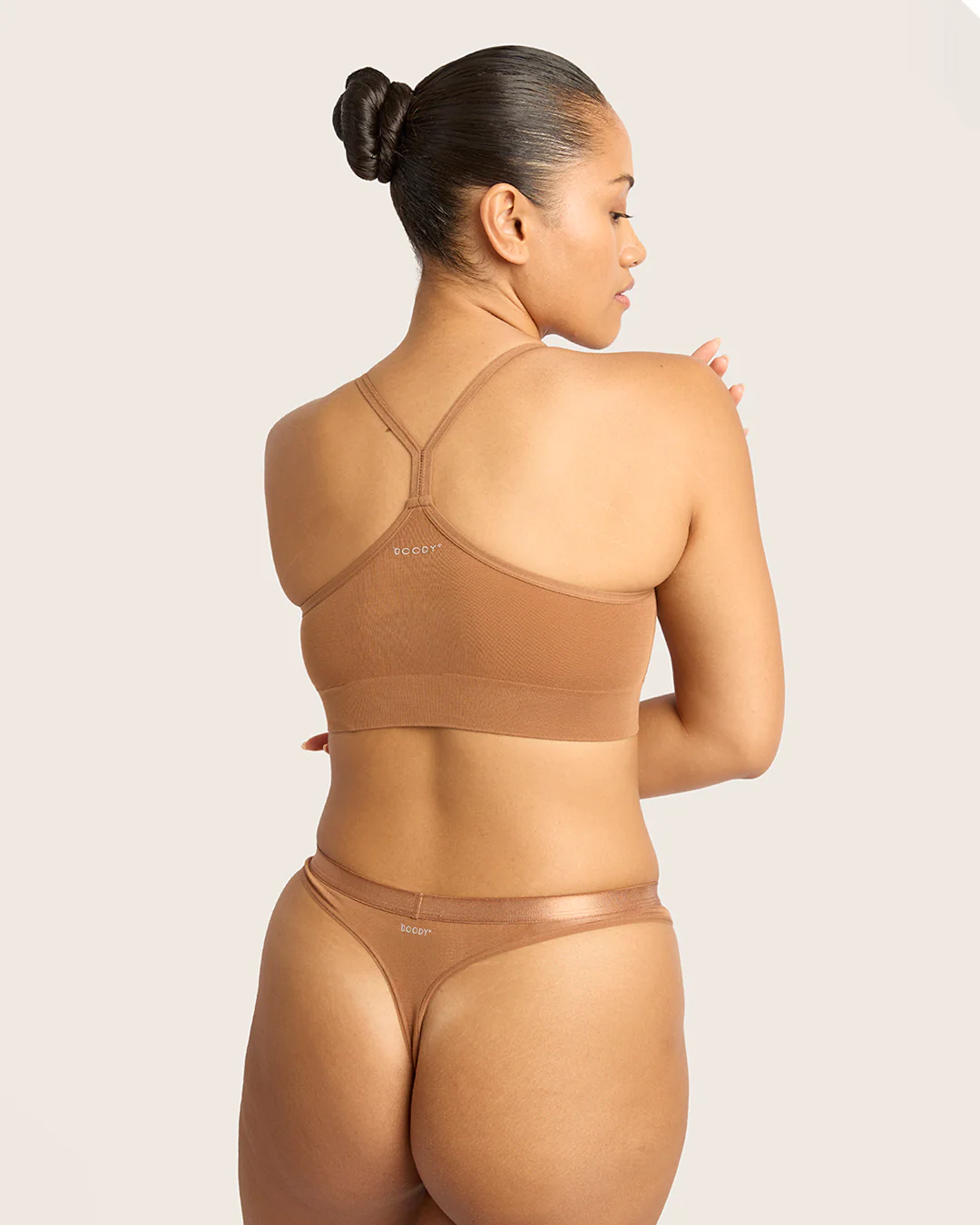 LYOLYTE Racerback Bralette - Maple - Image 10