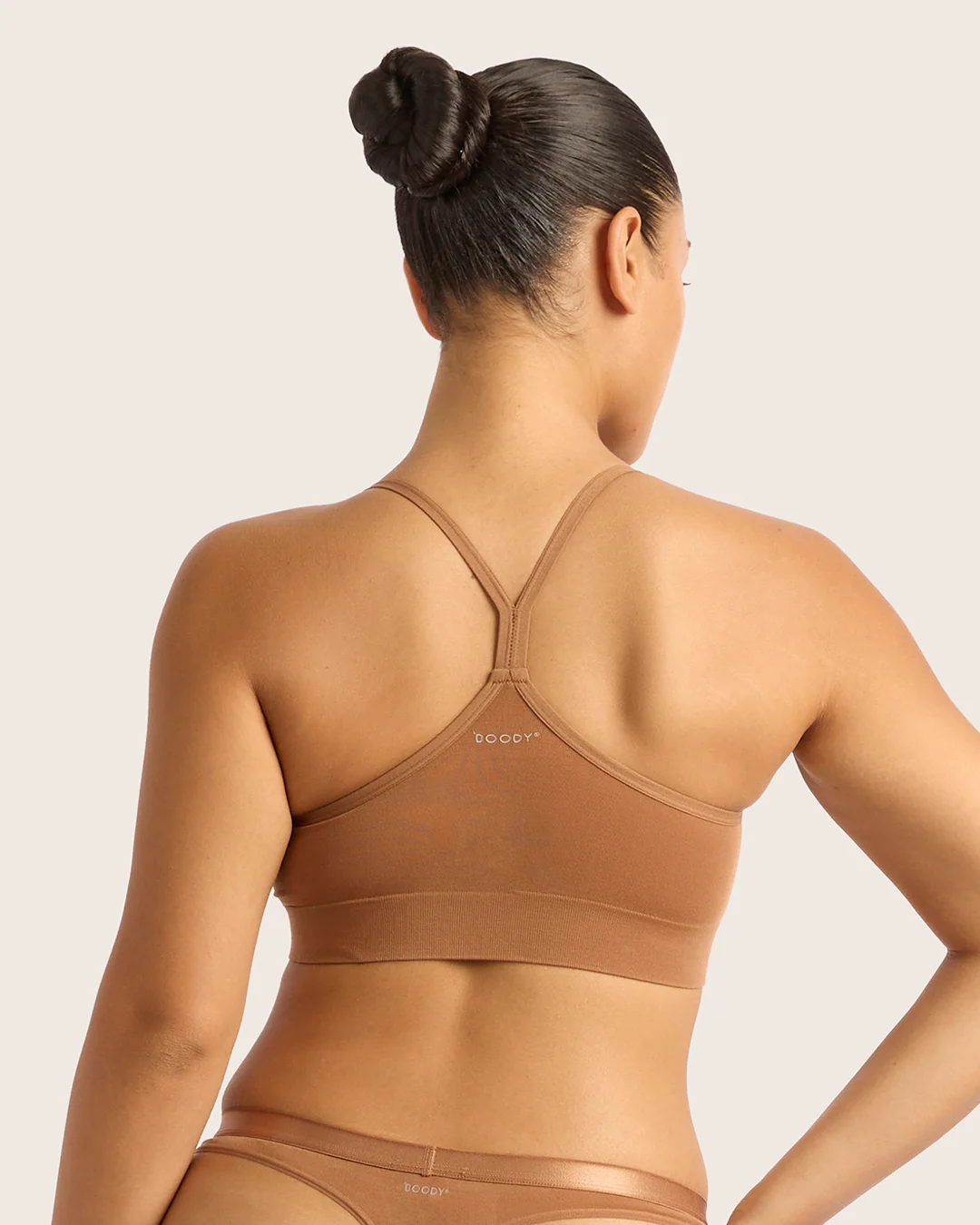 LYOLYTE Racerback Bralette - Maple - Image 7