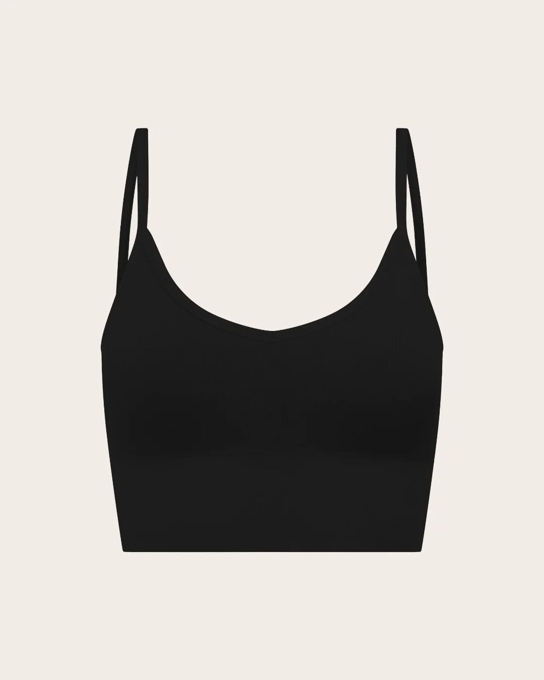 LYOLYTE Ribbed Low Back Bralette - Black - Image 14