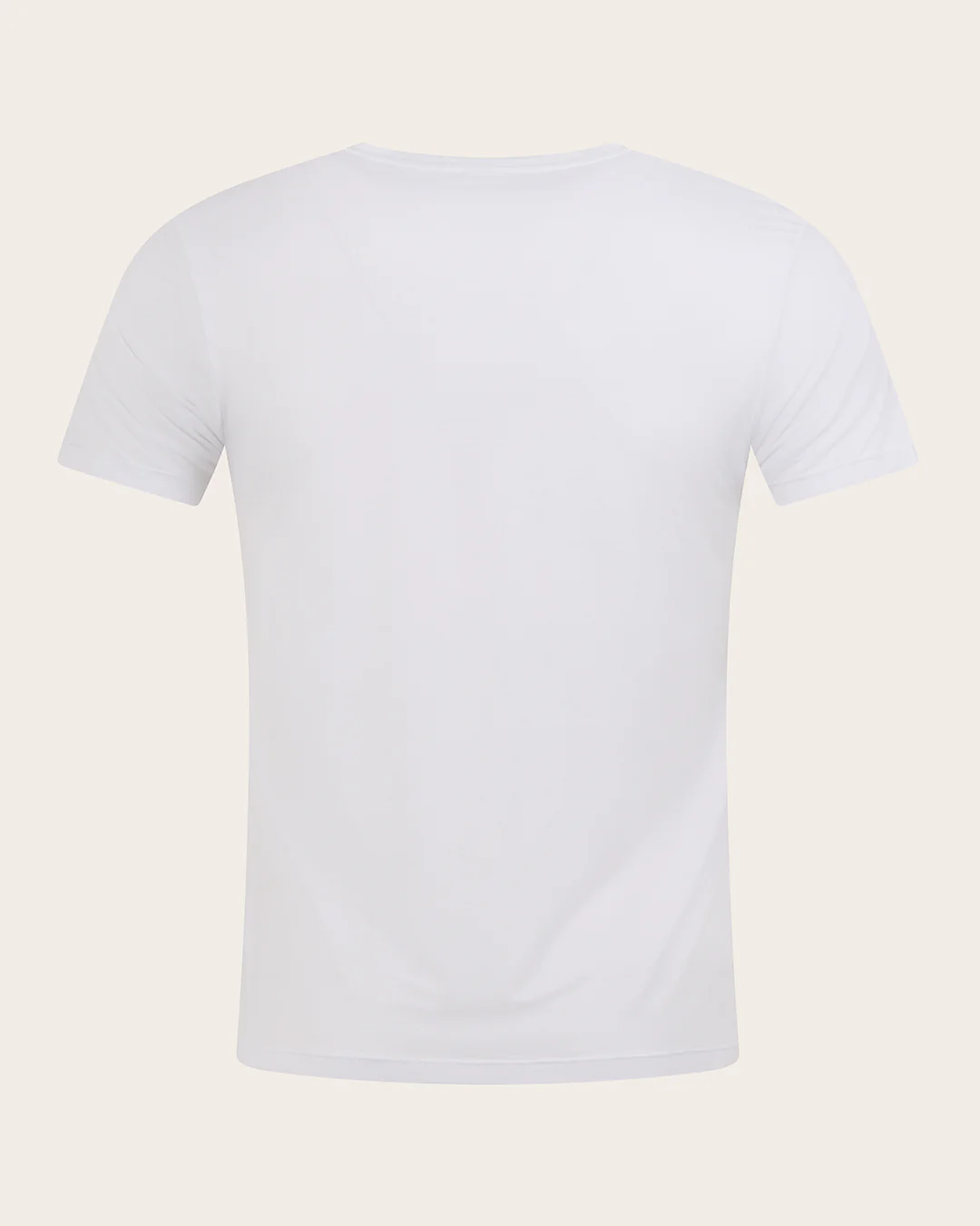 Men's Base Layer Crew Neck T-Shirt - White - Image 8
