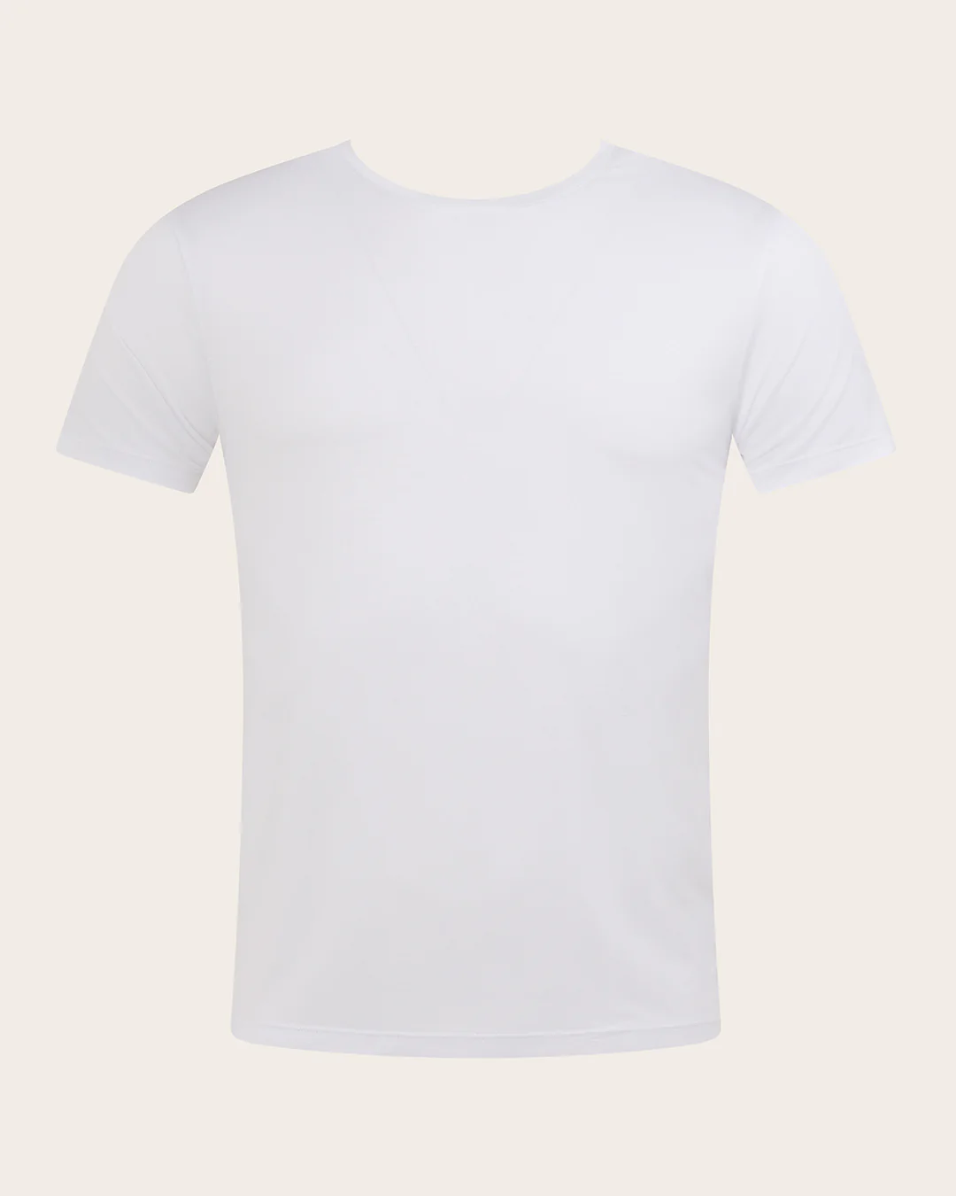 Men's Base Layer Crew Neck T-Shirt - White - Image 9