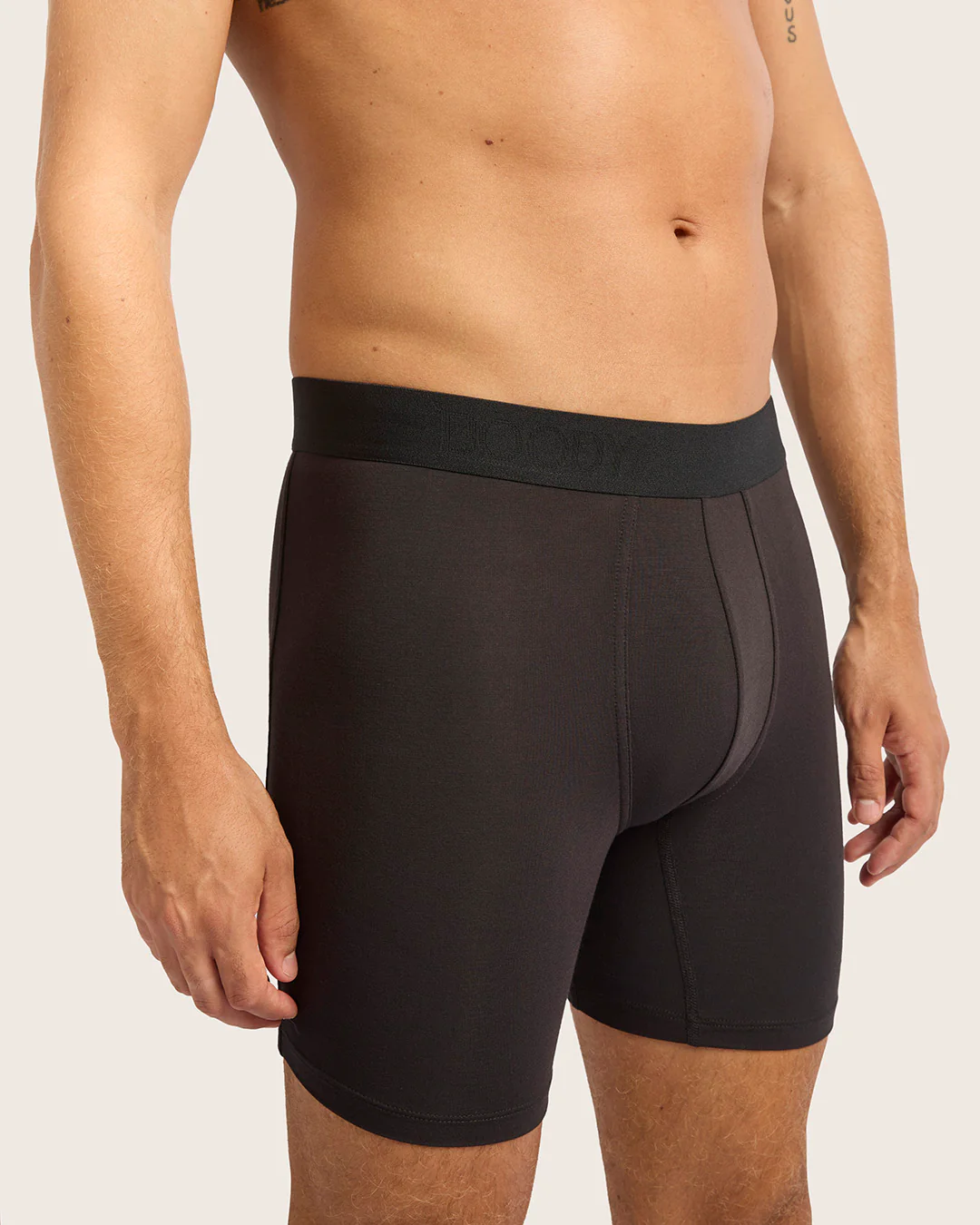 Men's Everyday Mid-Length Boxer Briefs - Black - Image 4