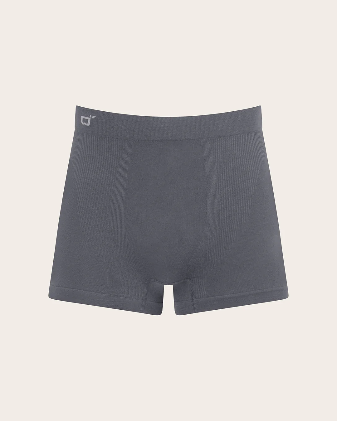 Men's Seamfree Boxer Briefs - Charcoal - Image 8