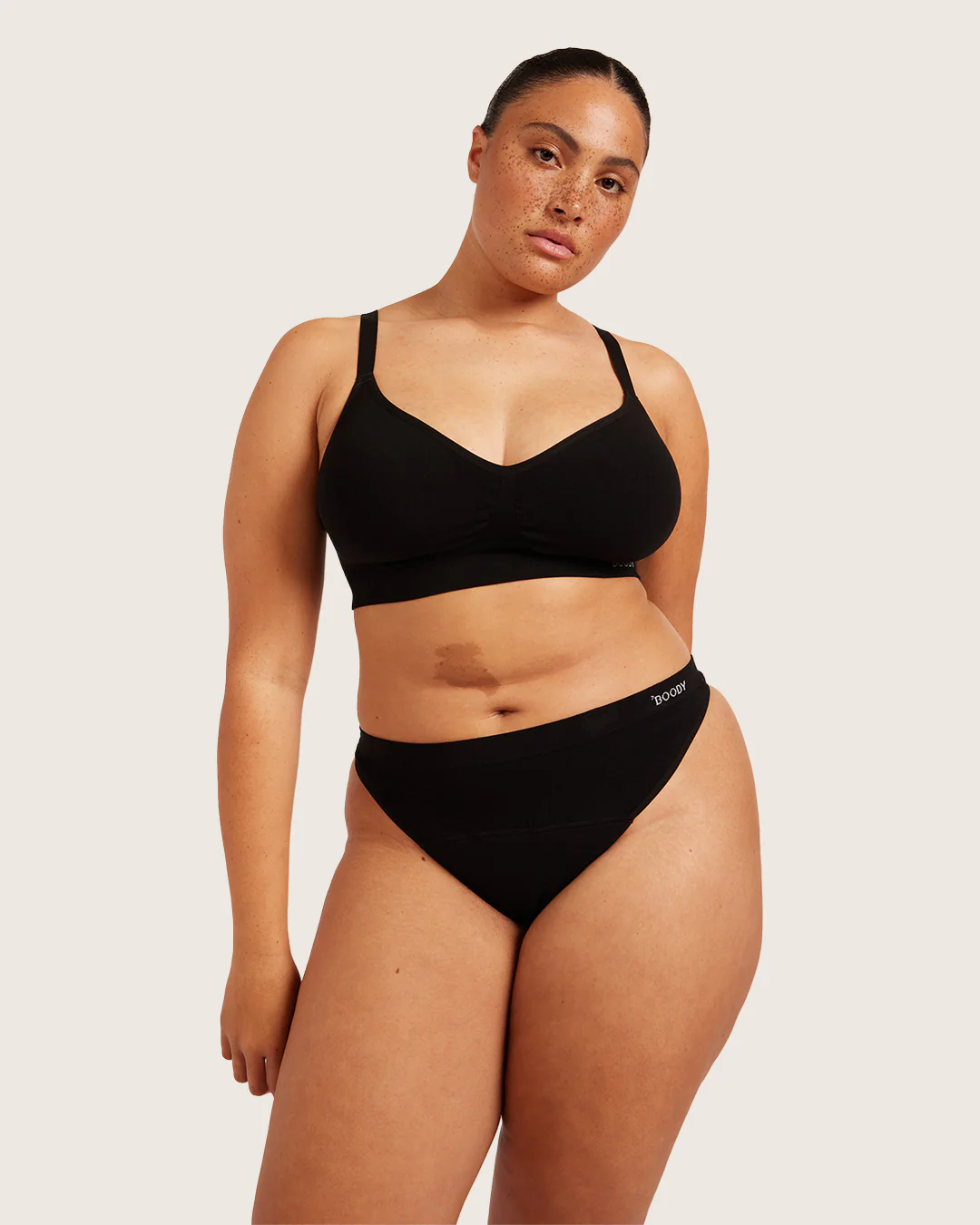 Period & Leak Proof - G-String - Light - Black - Image 5