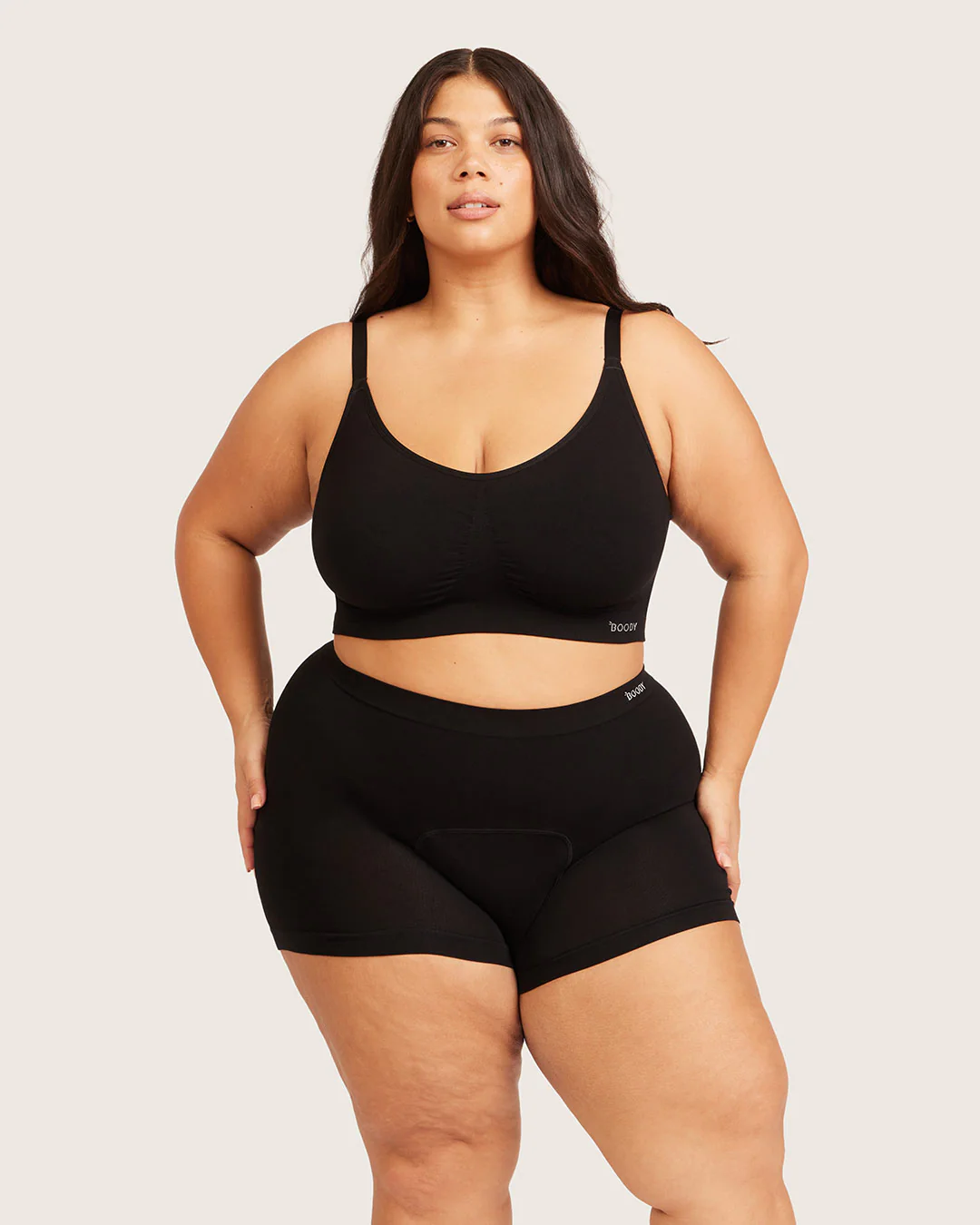 Period & Leak Proof - Undershorts 3" - Moderate - Black - Image 13