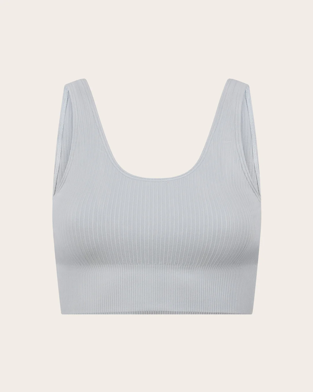 Ribbed Seamfree Crop-Dove - Image 6