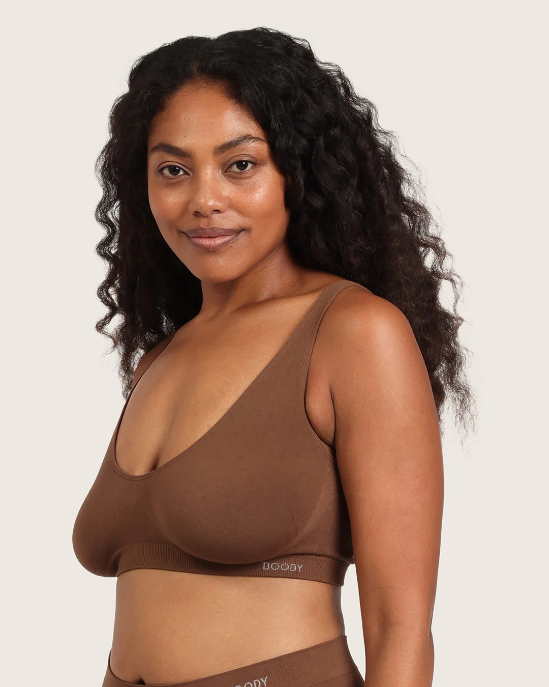 Seamfree Crop Bra - Clove - Image 7