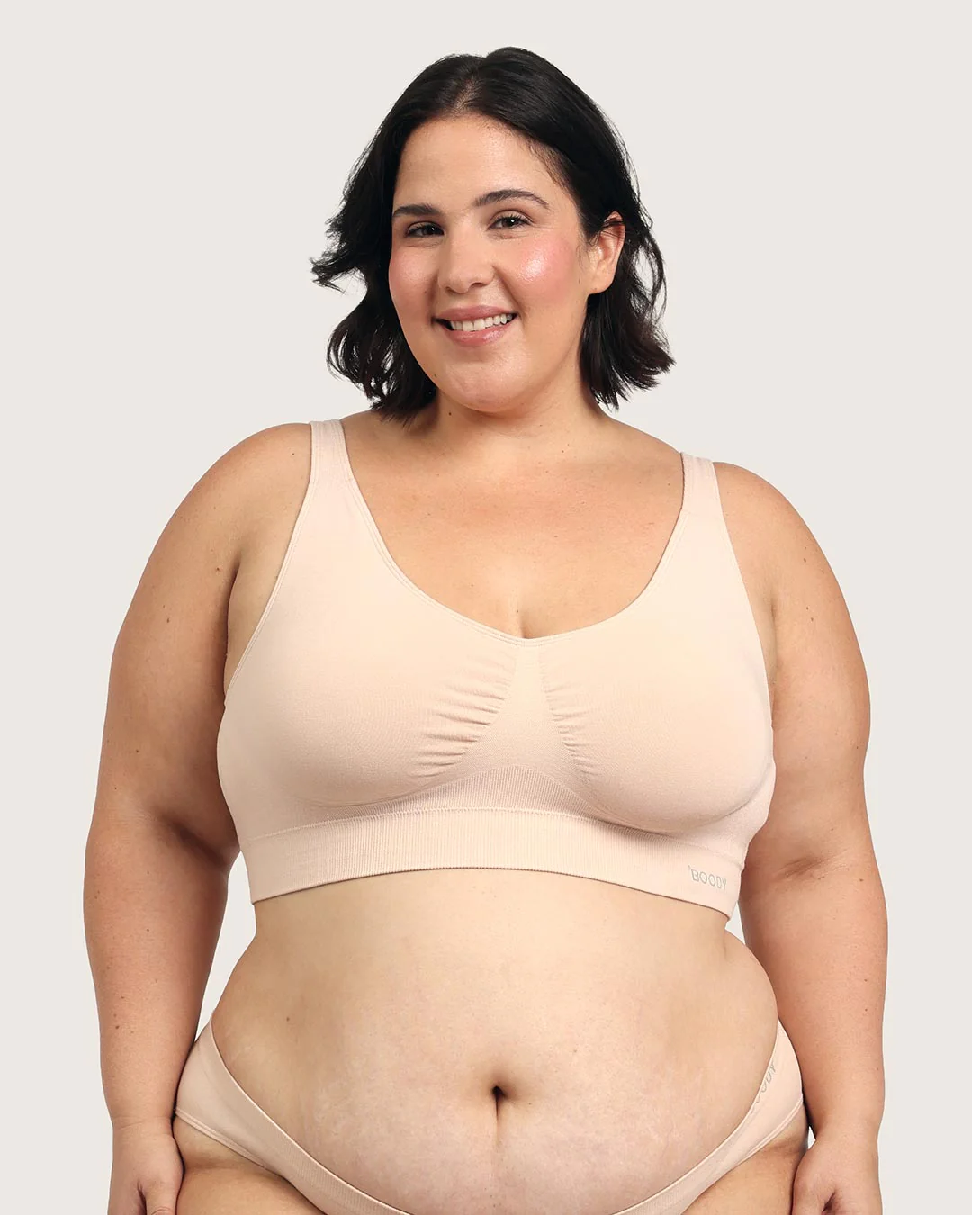 Seamfree Padded Crop Bra - Shell - Image 12