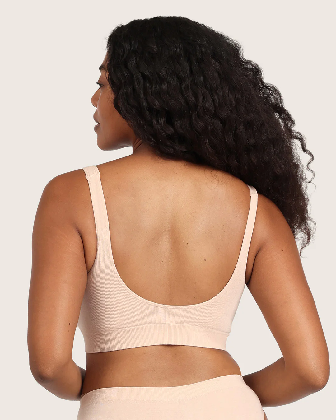 Seamfree Padded Crop Bra - Shell - Image 8