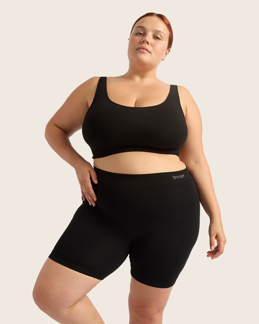 Seamfree Undershorts 6" - Black - Image 12