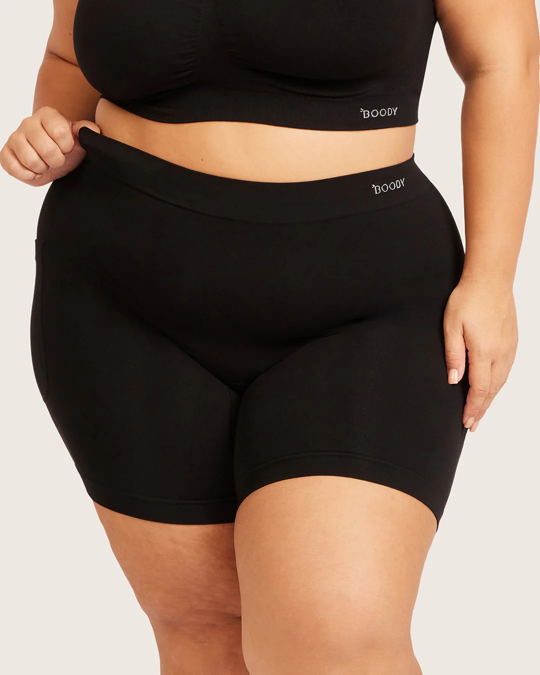 Seamfree Undershorts 6" - Black - Image 13