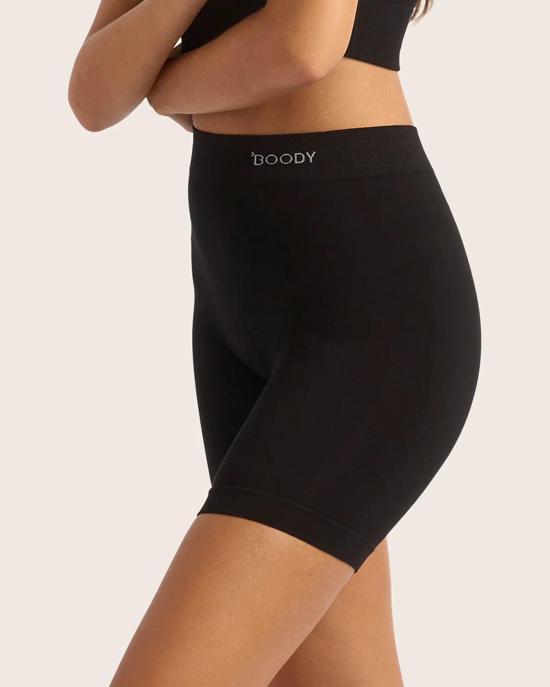 Seamfree Undershorts 6" - Black - Image 3