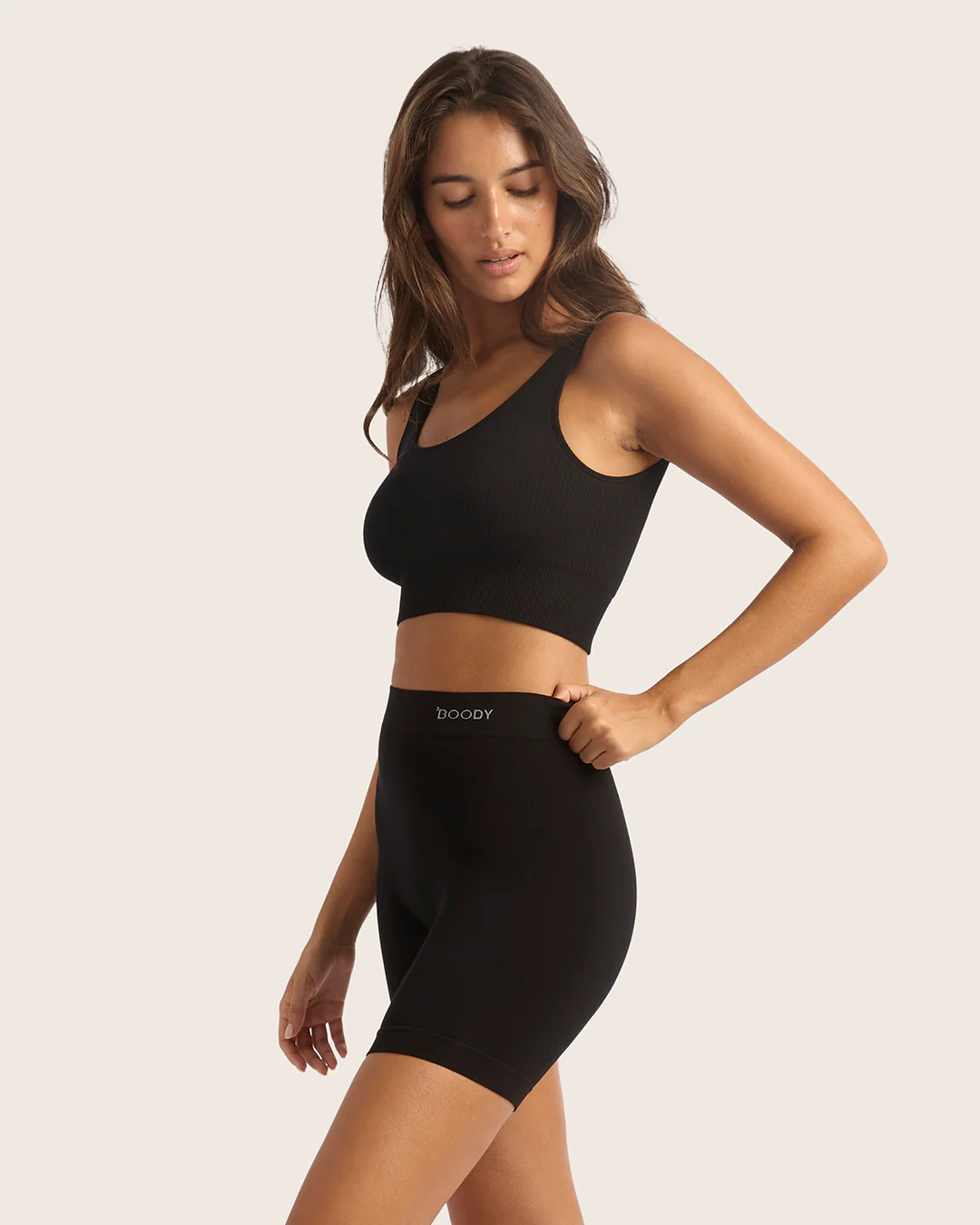 Seamfree Undershorts 6" - Black - Image 6