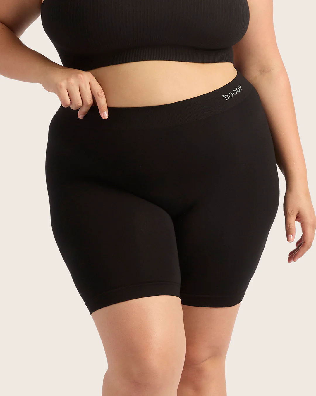 Seamfree Undershorts 6" - Black - Image 7