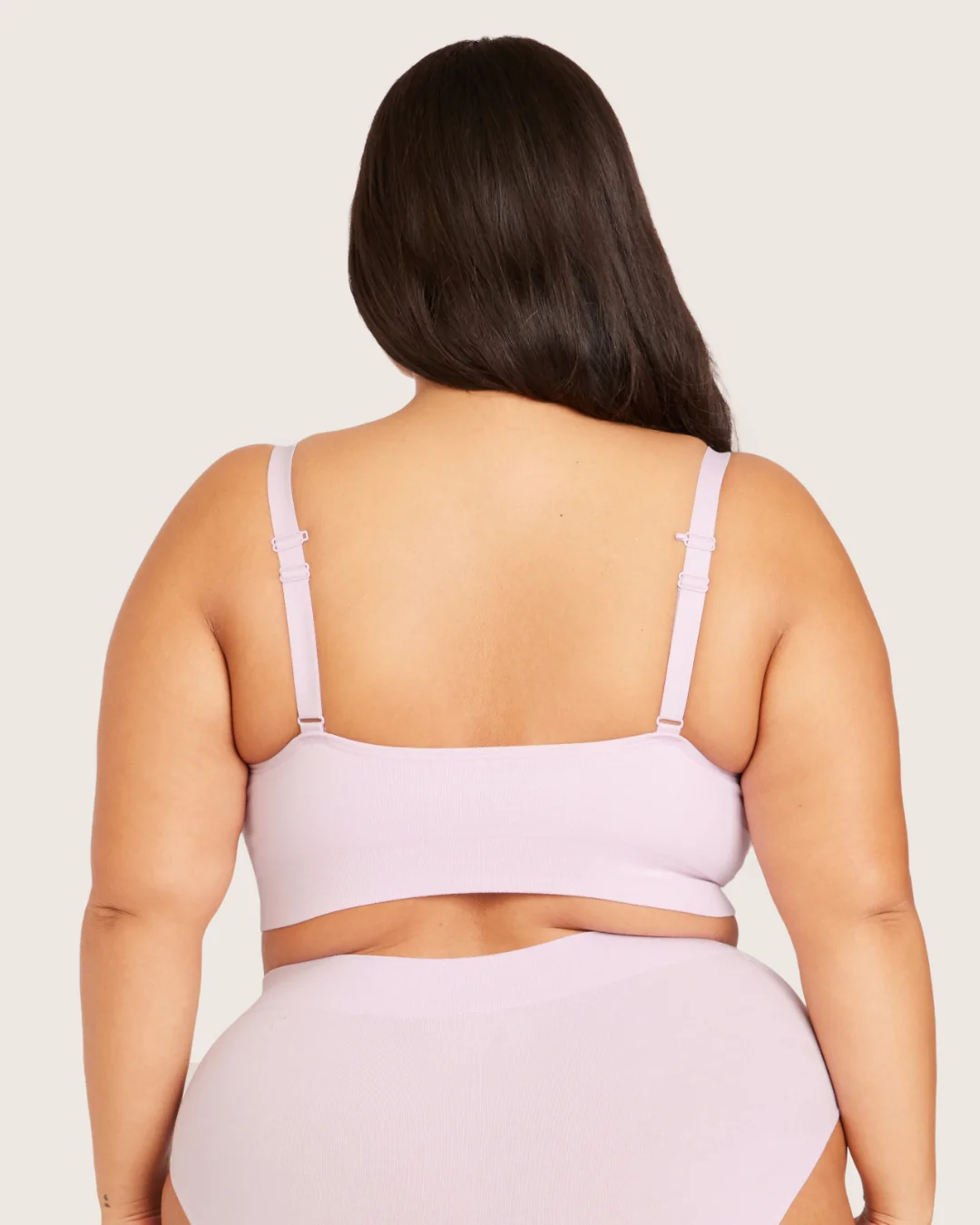 Wireless Full Bust T-Shirt Bra - Orchid - Image 7