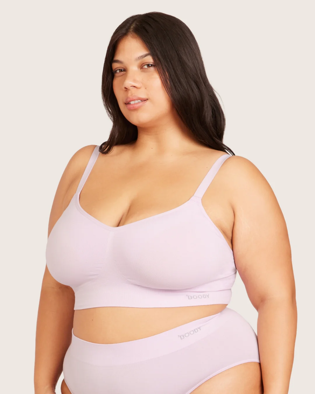 Wireless Full Bust T-Shirt Bra - Orchid - Image 8