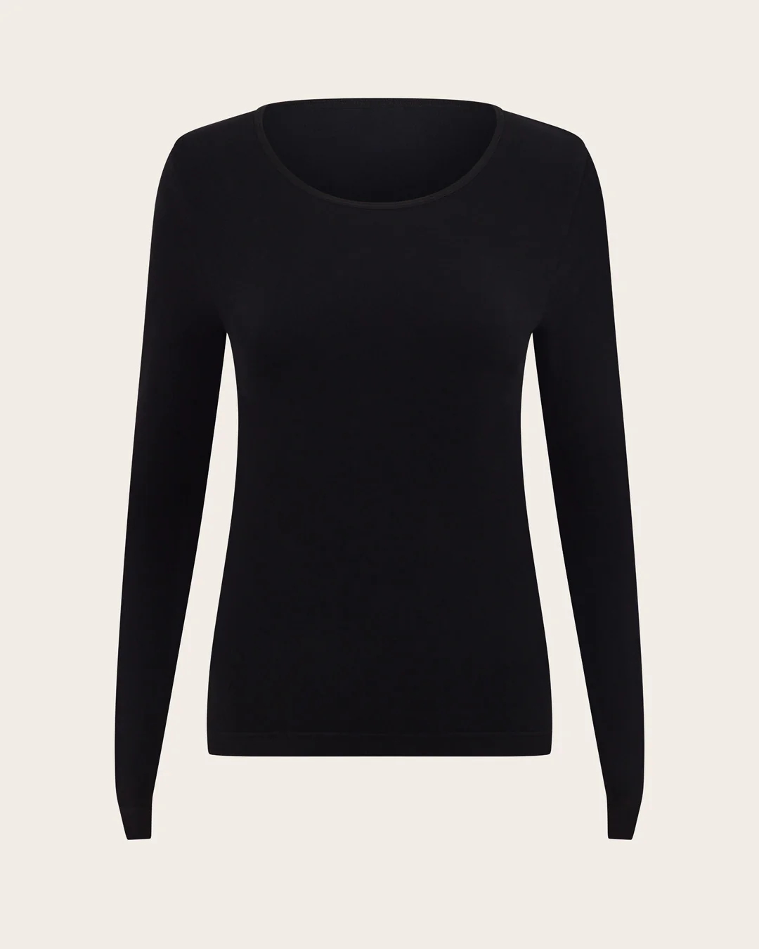 Women's Base Layer Long Sleeve Top - Black - Image 10