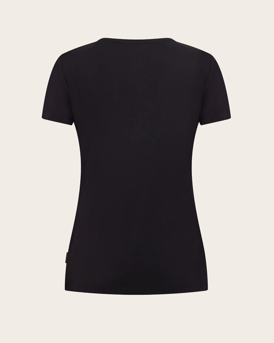 Women's Base Layer V-Neck T-Shirt - Black - Image 12