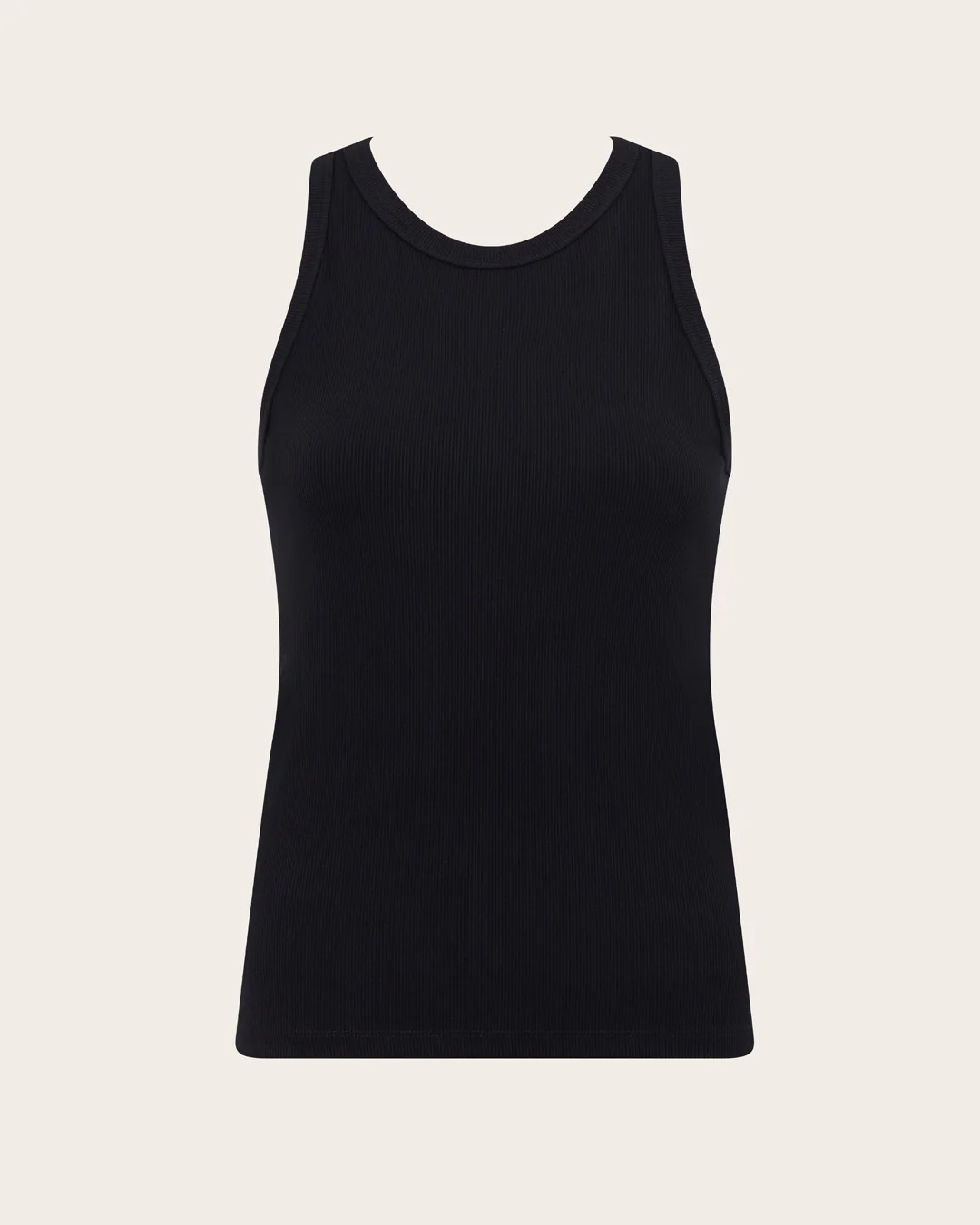 Women's Ribbed Racerback Tank - Black - Image 13