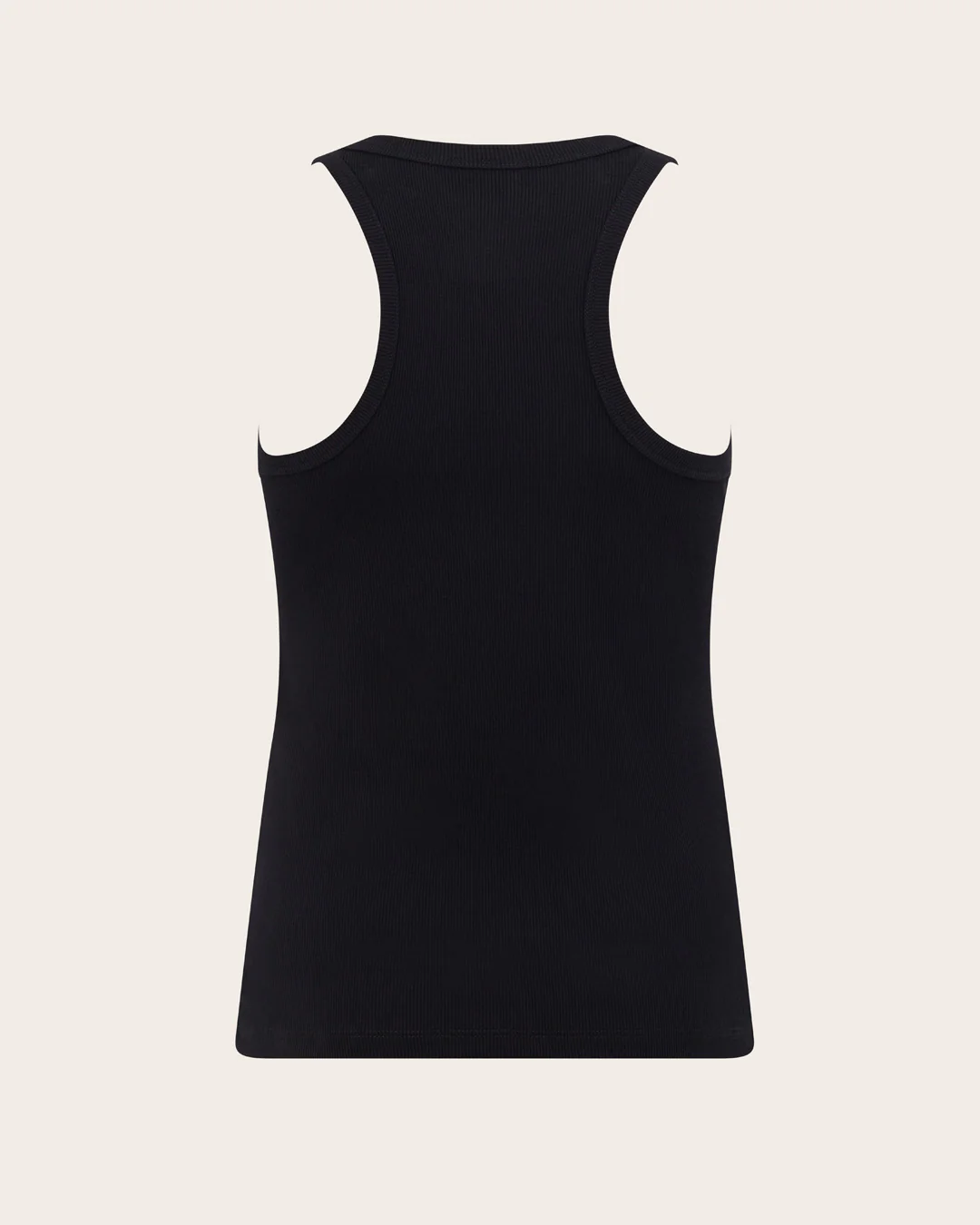 Women's Ribbed Racerback Tank - Black - Image 14
